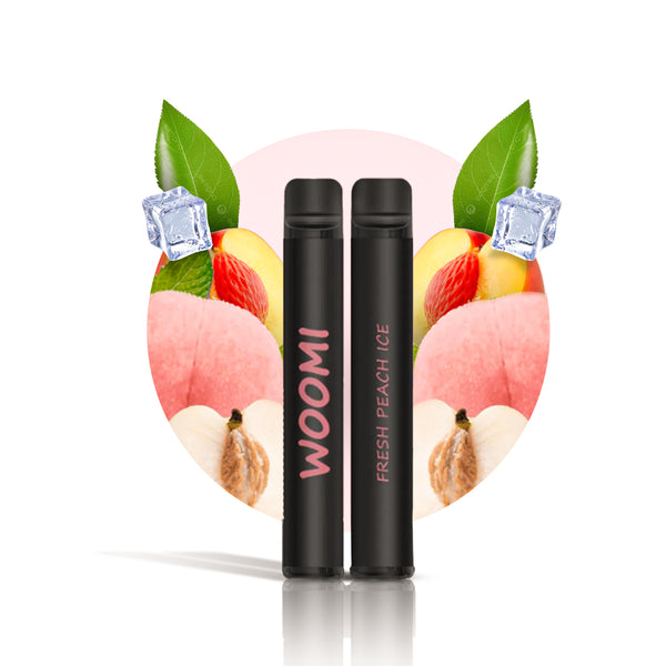 ROCK 1000 PUFFS | FRESH PEACH ICE