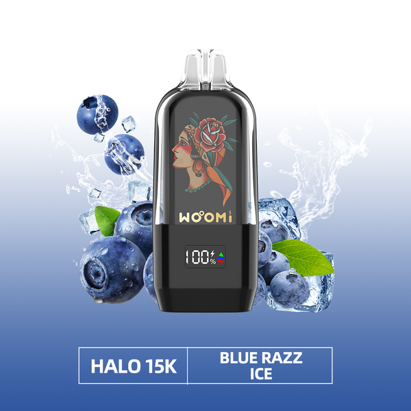 HALO 15000 PUFFS | BLUE RAZZ ICE