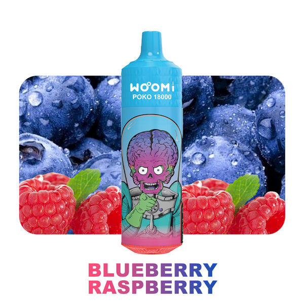 POKO 18000 PUFFS | BLUEBERRY RASPBERRY